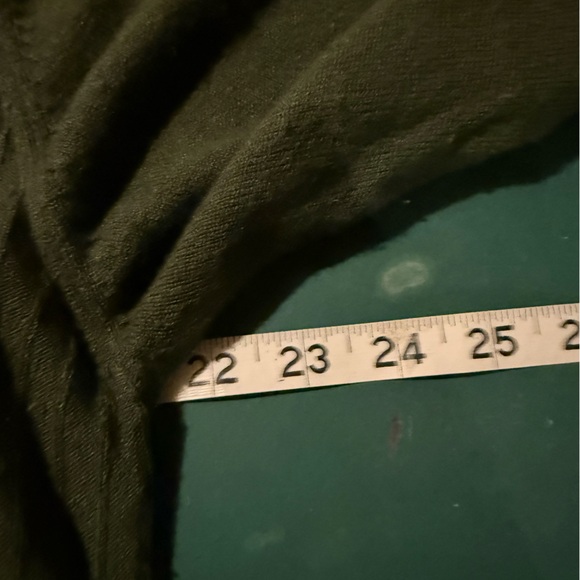 Koret Women's Deep Green Ribbed Cardigan - Picture 5 of 7